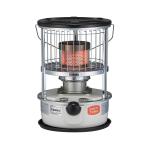 صوبة كاز دائرية 5.3 لتر أبيض موقد زجاجي عالي التحمل