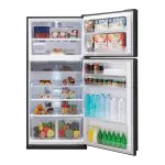 ثلاجة شارب – 627 لتر، فضي، A+