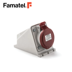 مقبس حائط صناعي 3PH + N + PE 5 Pin 32A IP54