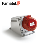 Industrial Wall Socket 3PH + N + PE 5 Pin 32A IP67