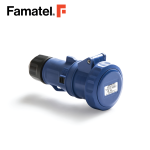 مقبس موبايل صناعي 3PH + PE 4 Pin 16A IP67