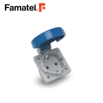 Panel Sockets IP67 5x5cm 16A 2P+E