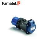 محول صناعي 13910-F IP40 230V 16A - CEE التوصيل / المقبس مع دبوس