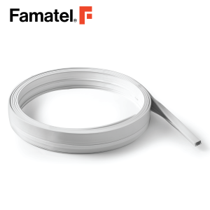 كابل لاصق 1x1.5 سم 5 متر أبيض