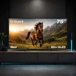 تلفزيون G-Guard Spectra+ QLED ذكي Google TV مقاس 75 بوصة 4K – GG-75 CQG SPECTRA+