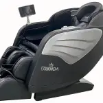 كرسي مساج كامل للجسم BRKNDA Professional 8300 بتقنية 3D وانعدام الجاذبية والبلوتوث – اسود