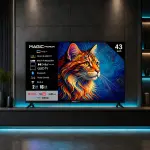 تلفزيون Magic Open Source A14 ذكي 43 بوصة LED Full HD – MG43Y24FSBT2/14