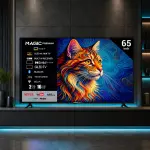 تلفزيون Magic Open Source A15 ذكي 65 بوصة LED 4K UHD – MG65Y24USBT2/15