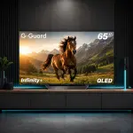 تلفزيون G-Guard Spectra+ QLED ذكي Google TV مقاس 65 بوصة 4K – GG-65 CQG SPECTRA+