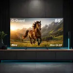 تلفزيون G-Guard Spectra+ QLED ذكي Google TV مقاس 85 بوصة 4K – GG-85 CQG SPECTRA+