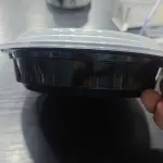 علب مايكروويف أسود دائري 24 اونص ( نوعية كورباك )