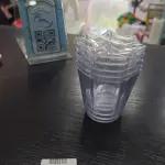 كاسات موس كيك كريستال بدون غطاء