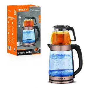 عرض طقم غلاية كهربائية مع إبريق شاي HY-8945