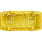 Flush-mounting box in resin 6/7 modules