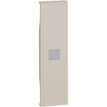 High brightness lightable covers - 1 module - sand (KM01X)