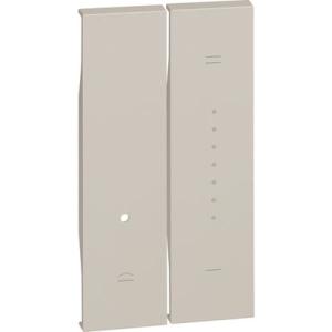 Dimmer covers consisting of two 1-module pieces (KM19). For items K4410, K4411