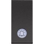 أزرار الضغط 1P (NO) 10 A - 250 Vac - رمز الجرس - قابلة للإضاء (RG4042V230)