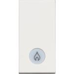 مفتاح اتجاه واحد 1P 16 AX - 250 Vac - قابل للاضاءة - رمز السخان (RG4001LP)