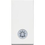 أزرار ضغط 1P (NO) 10 أمبير - 250 فولت - رمز الجرس - قابلة للإضاءه (BT-RW4042V230)