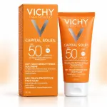 فيشي كابيتال سولاي فلويد واقي للوجه بلمسة جافة SPF 50 حجم 50 مل