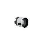Trimless COB Downlight 1W 3000K 3cm White And Black Aluminum MD2
