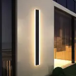 إنارة ديكورية جدارية أسود 38 واط 210 سم صحراوي 3000 كلفن - S210