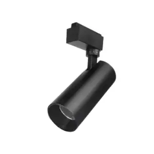 View Adjustable Cylindrical Track Light 30W 3000K Black MD3