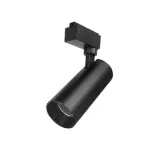 Adjustable Cylindrical Track Light 30W 4000K Black MD3