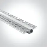 Aluminum Profile Recessed W=52.5mm D=13.3mm , 3m/Unit