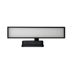 360ç Adjustable Outdoor LED Wall Light Opal 22W 3000K IP54 Large
