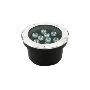 View Outdoor LED Uplighter 12W 3000K 16cm IP65