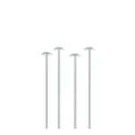 Outdoor Decorative Garden Spike Light Mushroom 3000K White