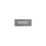 Outdoor LED Step Light Recessed Stainless Steel 3W 3000K MD2-S