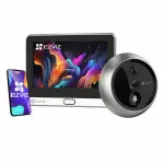 EZVIZ DP2 3MP Wire-Free Peephole Doorbell