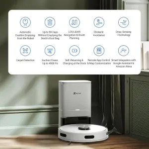 EZVIZ RE4 Plus Robot Vacuum & Mop