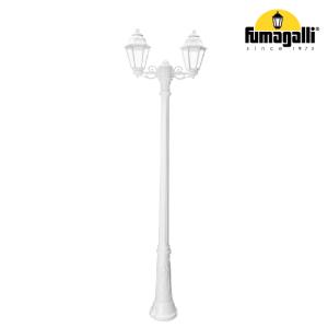 عمود إضاءة بأذرع مزدوجة للحديقة، GIGI BISSO/ANNA 2L 2x8.5W 209 سم قاعدة E27 IP55 CCT