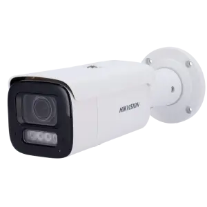 هيكفيجن DS-2CD2647G2HT-LIZS – كاميرا شبكة بوليت بعدسة متغيرة آلية بدقة 4 MP وتقنية AcuSense ColorVu بإضاءة هجينة ذكية