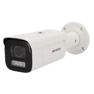 هيكفيجن DS-2CD2687G2HT-LIZS – كاميرا شبكة بوليت بعدسة متغيرة آلية بدقة 8 MP وتقنية AcuSense ColorVu بإضاءة هجينة ذكية
