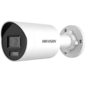 هيكفيجن DS-2CD2087G2H-LI – كاميرا شبكة بوليت صغيرة ثابتة بدقة 8 MP وتقنية AcuSense ColorVu بإضاءة هجينة ذكية بعدسة 2.8mm