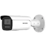 هيكفيجن DS-2CD2T47G2H-LI – كاميرا شبكة بوليت ثابتة بدقة 4 MP وتقنية AcuSense ColorVu بإضاءة هجينة ذكية بعدسة 2.8mm