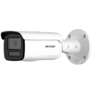 هيكفيجن DS-2CD2T47G2H-LI – كاميرا شبكة بوليت ثابتة بدقة 4 MP وتقنية AcuSense ColorVu بإضاءة هجينة ذكية بعدسة 2.8mm