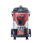 SHARP 2100W Barrel Vacuum Cleaner with 21L Dust Capacity 100% Copper Motor SMS Filter 8m Cable Red – EC-CA2121-Z