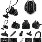 SHARP Bagless Canister Vacuum Cleaner 1800W HEPA Filter Black – EC-BL1803C-BZ