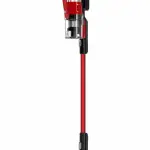 مكنسة شارب لاسلكية عامودية 150W بطارية 25.2V تشغيل 40 دقيقة خزان 0.3 لتر باللون الأحمر – EC-CS150DC-RZ