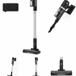 Hoover GO Pet Cordless Stick Vacuum Cleaner 200W 25.9V 45min Runtime 0.55L LED Pet Brush Blue Grey – HFG10P 011