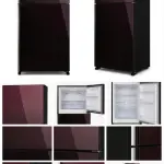 ثلاجة شارب بفريزر علوي 594 لتر مع No Frost وJ-Tech Inverter وHybrid Cooling وتصنيف طاقة A++ باب مارون أسود – SJ-GT760S-MB1
