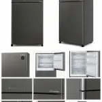 SHARP 594L Top Freezer No Frost Refrigerator with J-Tech Inverter Hybrid Cooling A++ Energy Rating Silver Door – SJ-GT760S-SL1