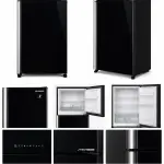 SHARP 637L Top Freezer Refrigerator with J-Tech Inverter Hybrid Cooling Plasmacluster A++ Energy Rating Black Glass Doors – SJ-GT820G-BK1