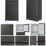 ثلاجة شارب بفريزر علوي 637 لتر مع No Frost وJ-Tech Inverter وHybrid Cooling وتصنيف طاقة A++ رمادي داكن – SJ-GT820S-SL1