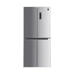 SHARP 560L French 4-Door No Frost Refrigerator with Inverter Plasmacluster A++ Energy Rating Stainless Steel – SJ-FH560-HS3